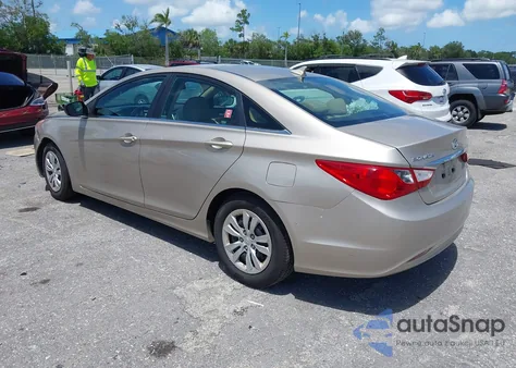 2011 Hyundai Sonata Gls из США, поврежденный, VIN 5NPEB4ACXBH210207